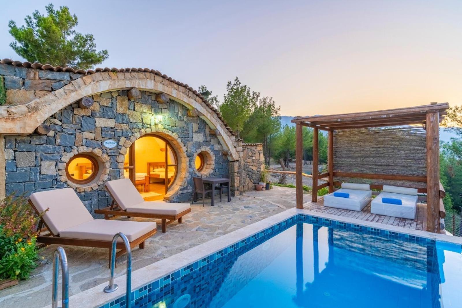 Maison Green Hill Hobbit Villas & Boutique Hotel Antália Exterior foto
